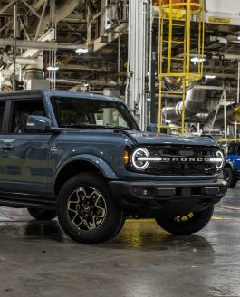 2021 Ford Bronco Starts Production At Michigan Assembly Plant