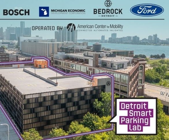 Michigan Leading in Advanced Parking, Logistics, & Ev Charging Development with Smart Parking Lab Opening In Detroit this September