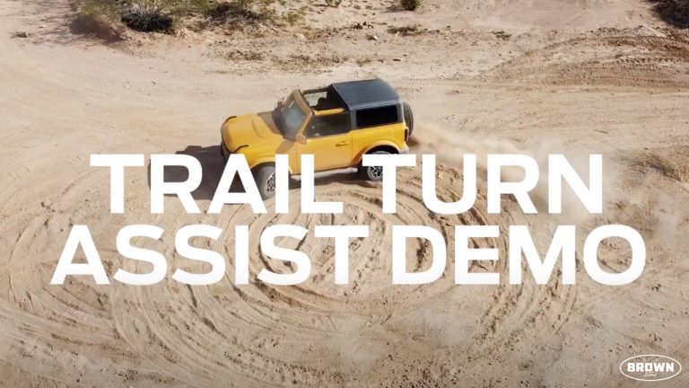 What is Trail Turn Assist On The Ford Bronco?