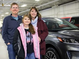 Schrock family buy 2022 PHEV Escape from Bill Brown Ford in Livonia, MI