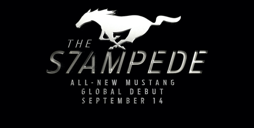 Flyer for the The Announcement Of The 7th Generation Mustang on September 14th, 2022